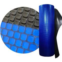 Capa Termica Para Piscinas Blue/black 300 Micras 8,5 X 3,5