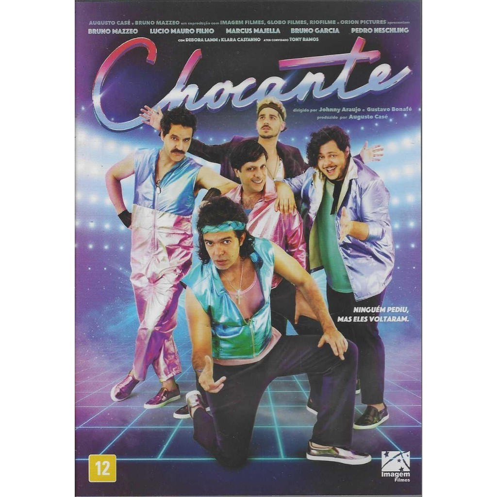 Dvd - Chocante - Bruno Mazzeo E Lucio Mauro Filho - Lacrado