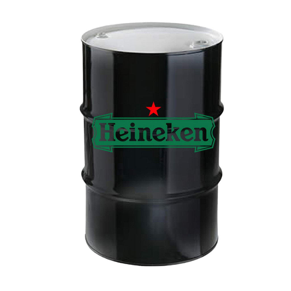 Adesivo Tonel Tambor Barril 200l Bar Bebidas Cerveja - Verde