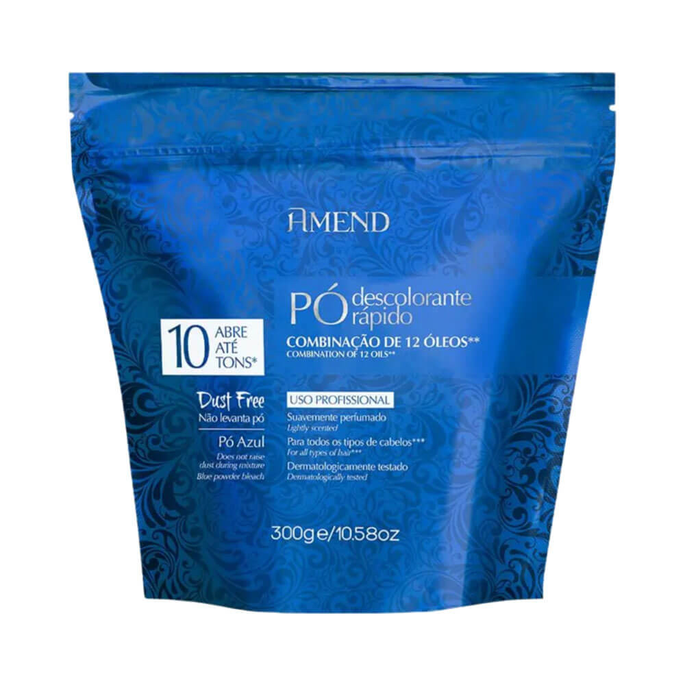 Pó Descolorante Amend 12 Óleos 300g em Oferta na Shopee