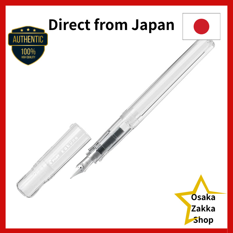 Caneta-Tinteiro Pilot Kakuno-Transparente-Vários Tamanhos De Ponta em Oferta na Shopee