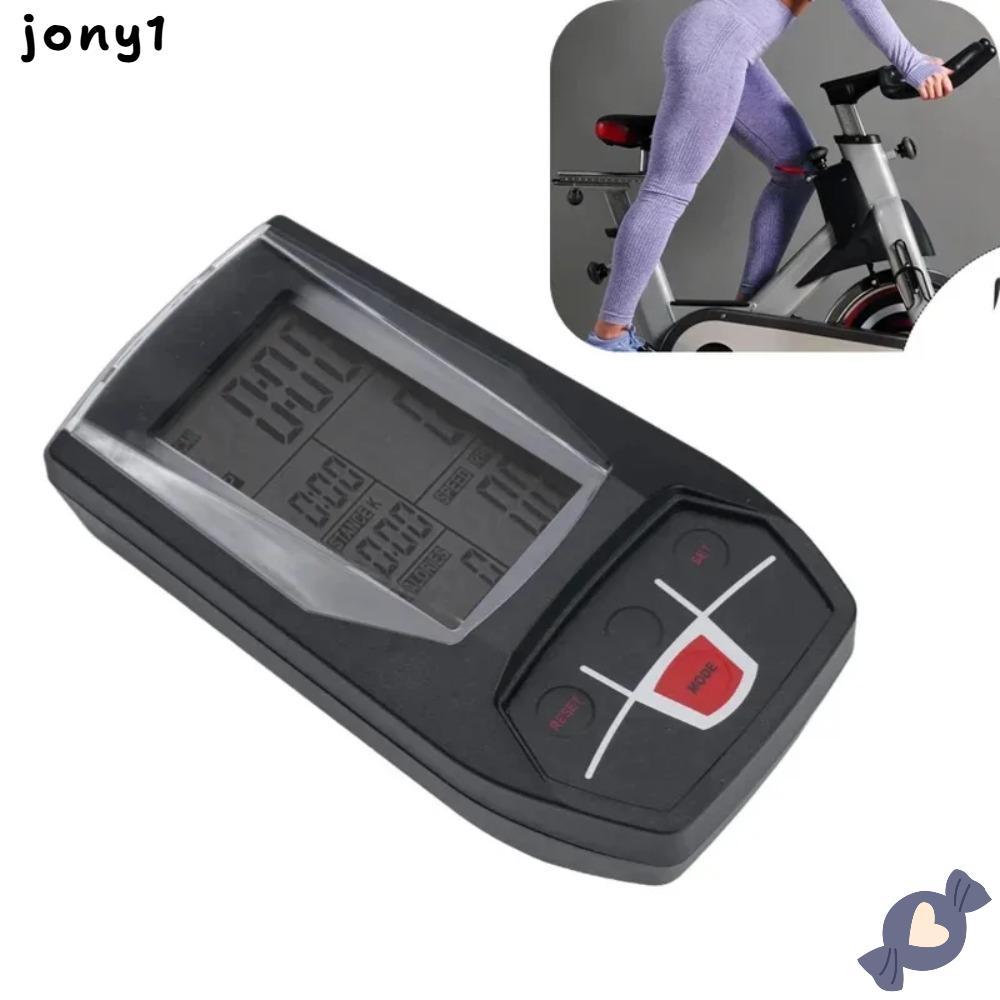 Contador De Bicicleta Giratório THUY , Monitor Ergométrica De Painel Digital De Plástico , Medidor De Velocidade Preto C