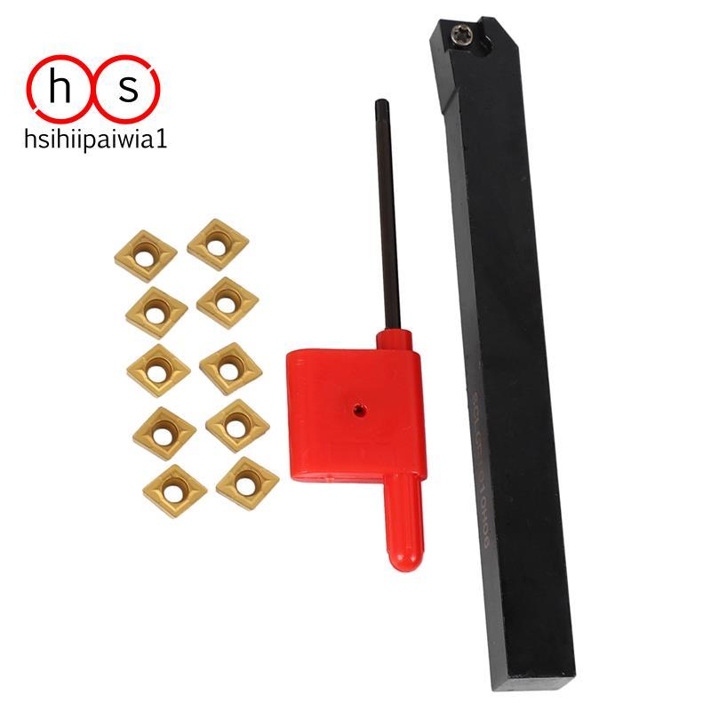 12 Máquina-Ferramenta Cnc Barra De Ferramentas Acessórios Scclcr1010h06 Suporte De Torno Ccmt0602 Conjunto De Lâmina