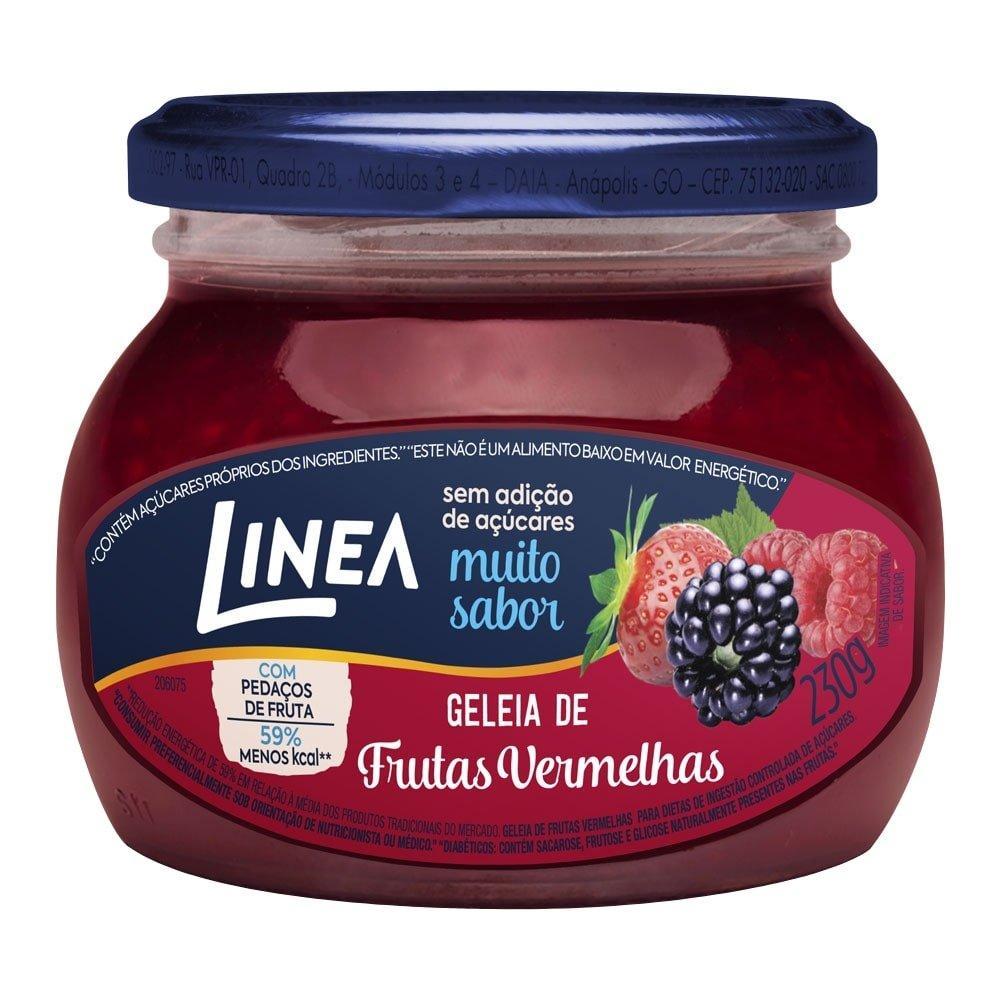 Geleia Línea Frutas Vermelhas Zero Açúcar 230g