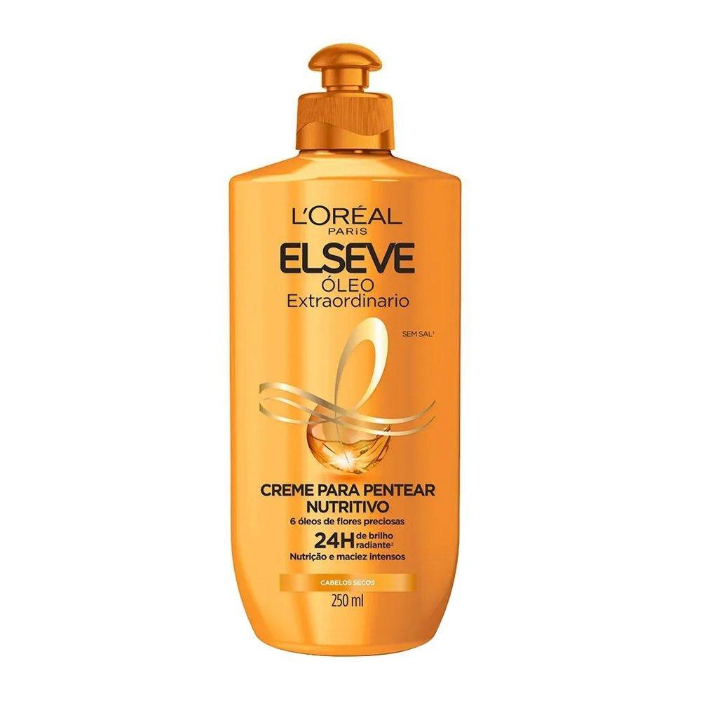Creme p/ Pentear Elséve Óleo Extraordinário Nutrição Intensa 250ml - L'oréal