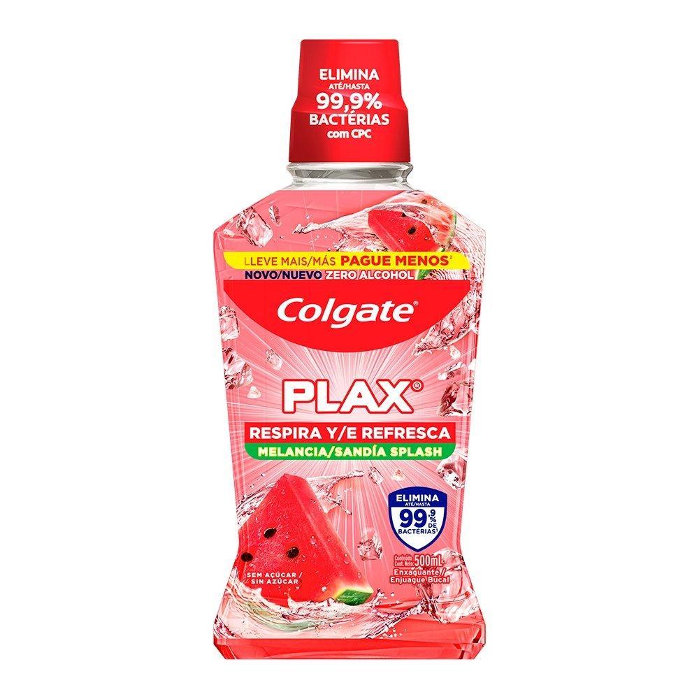 Enxaguante Bucal Plax Colgate Melância 500ml - Leve Mais Pague Menos