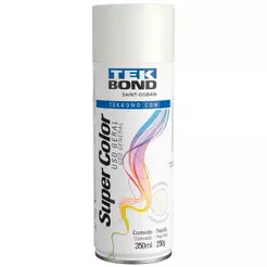 Tinta Spray Tekbond Uso Geral Branco Fosco 350ml