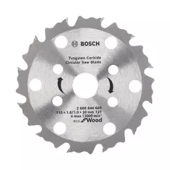 Disco Serra Circular Bosch Eco Coolteq 110x20 mm 12 Dentes