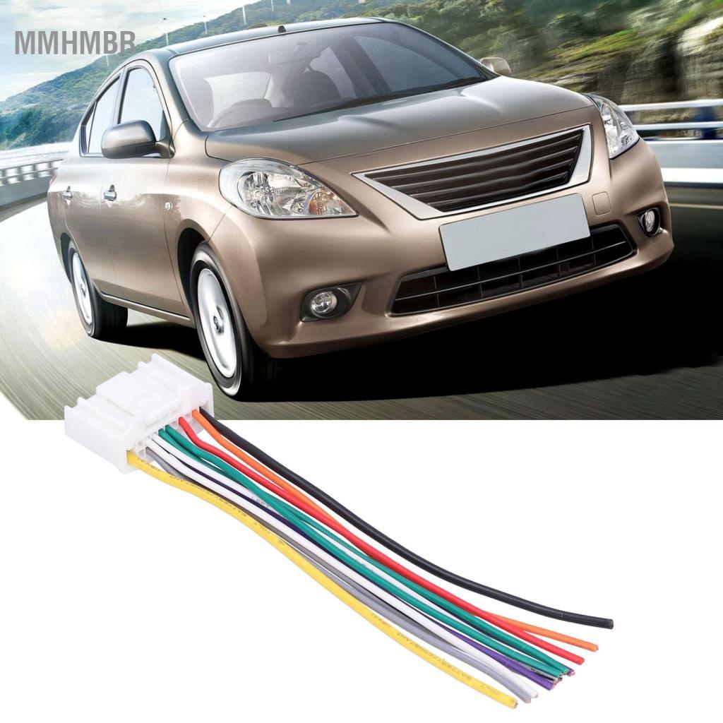 Mmhmbr Cablagem de áudio cd player abs materiais convenientes e economia de tempo para conversão de carro versa sunny