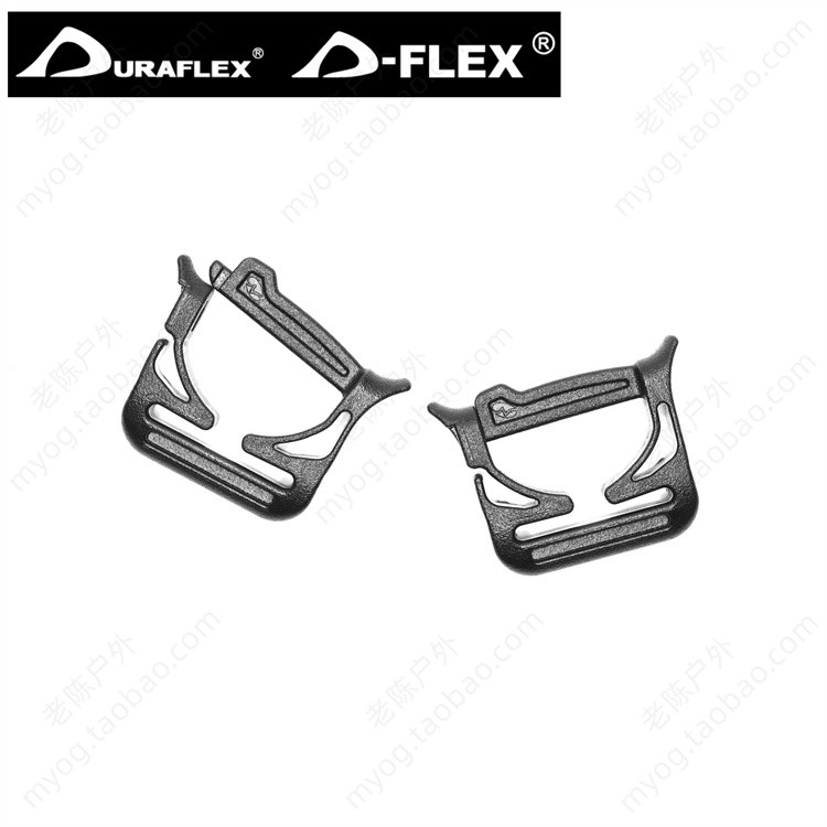 DURAFLEX DURAFLEX Fivela Snap On Loop Anel Quadrado Tático Molle Fivela Acessórios DIY