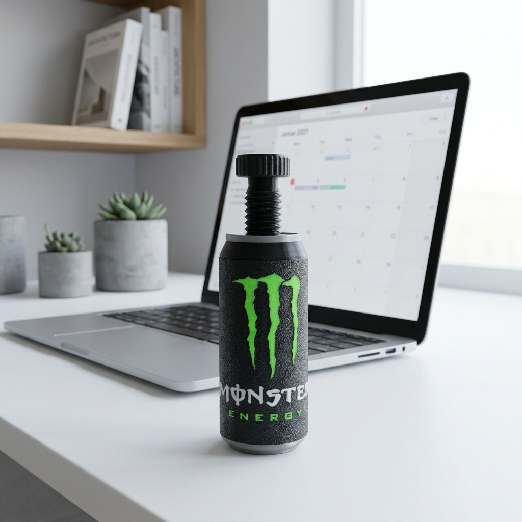 Suporte Ajustável para Placa de Vídeo GPU Monster Energy Decorativo PC Gamer