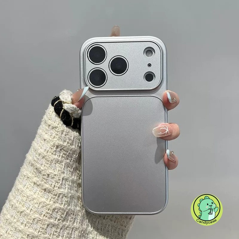 Capa De Telefone Prateada Fosca Para Samsung Galaxy A27 A37 A36 M36 F36 A35 A34 A33 A32 M32 A31 A26 A25 A24 A23 A22S M22