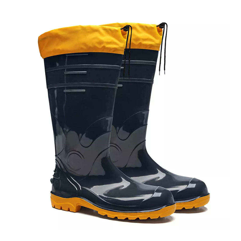 BOTA BRACOL BPL CANO LONGO POLAINA SOLADO AMARELO CA 37455