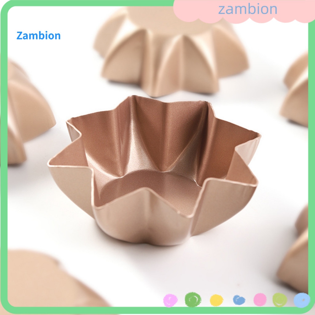 Bread Mold Carbon Steel Food-safe Baking Non-stick Mini Pie Plates Octagon Star Shape Tortilla Shell Pans for Tacos Cake