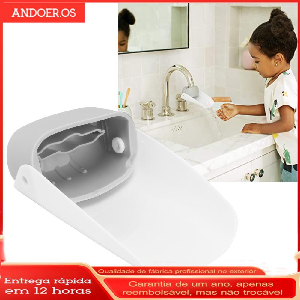 Torneira extensora de bico de água projetada para bebês, reduz respingos, crianças pequenas, lavagem das mãos