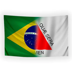 Bandeira BR x MINAS GERAIS Tecido Oxford