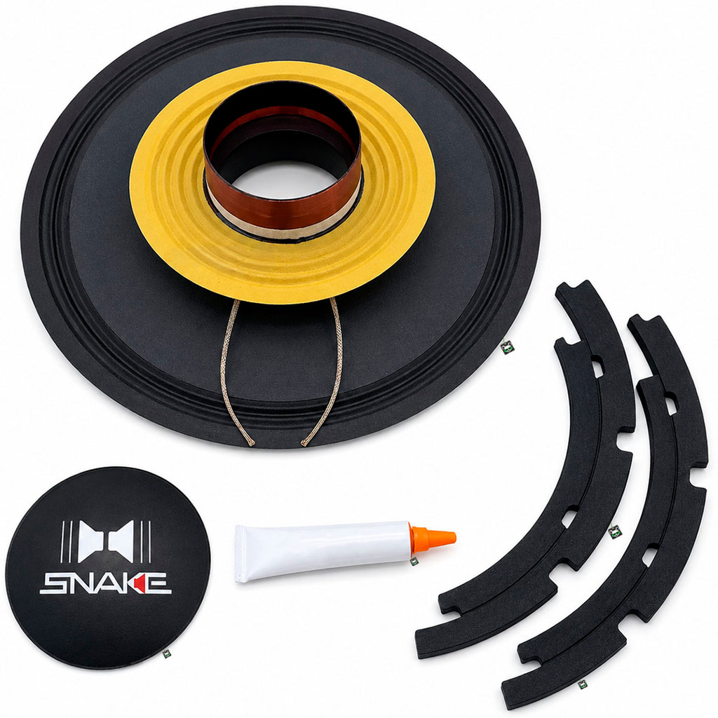 Kit Reparo Original ESV 610 10 Polegadas 8 Ohms Snake Cone Guarnição Cola