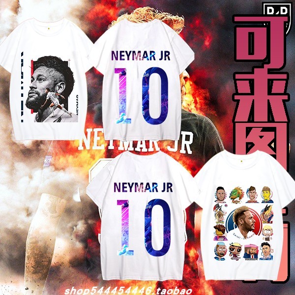Camisa de Time Brasileiro Camisa Home/Away Camisa Futebol Importada Barata Nemal Não. 10 camiseta de manga curta masculi