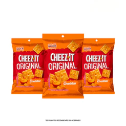 Combo Cheez It Original Cheddar 65G 3 unidades