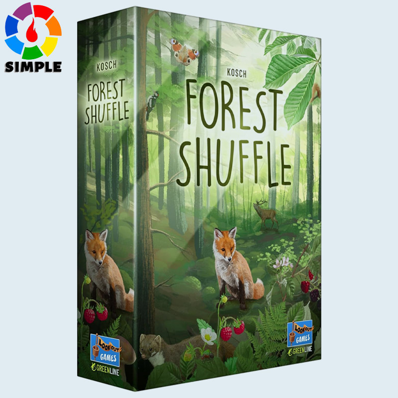 Forest Shuffle Card Game - Create an Ecological Paradise! Clever Strategy Game for Kids & Adults, Ages 10+