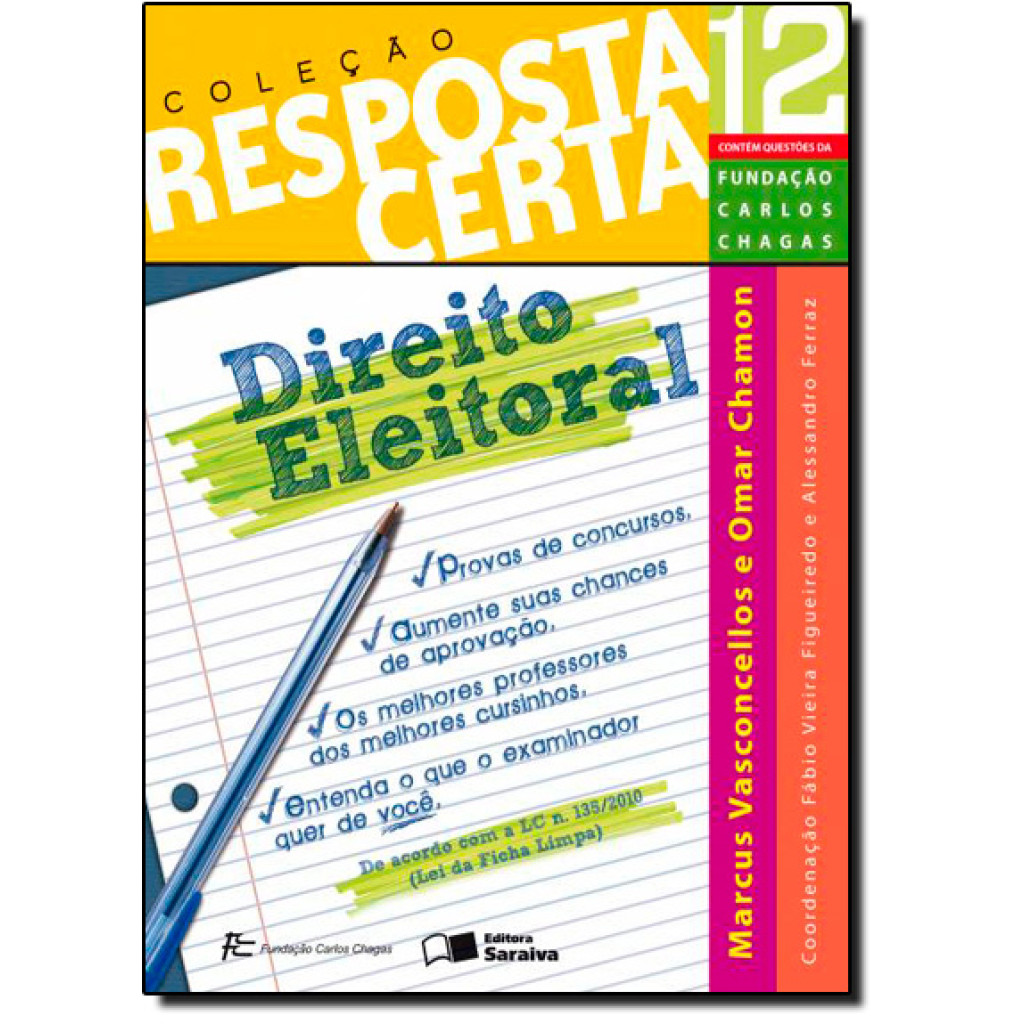 Direito Eleitoral - Resposta Certa - Vol.12