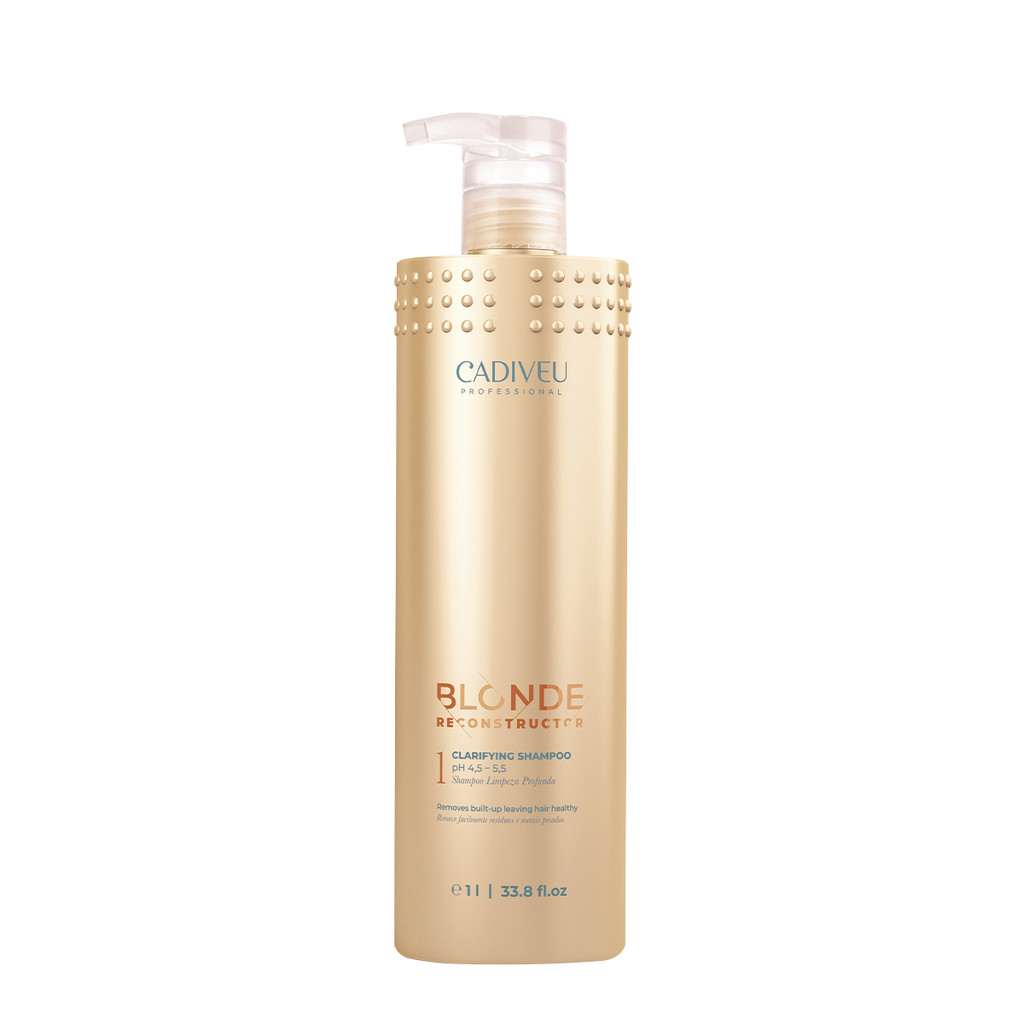 Cadiveu Professional Blonde Reconstructor Clarifying - Shampoo 1L em Oferta na Shopee