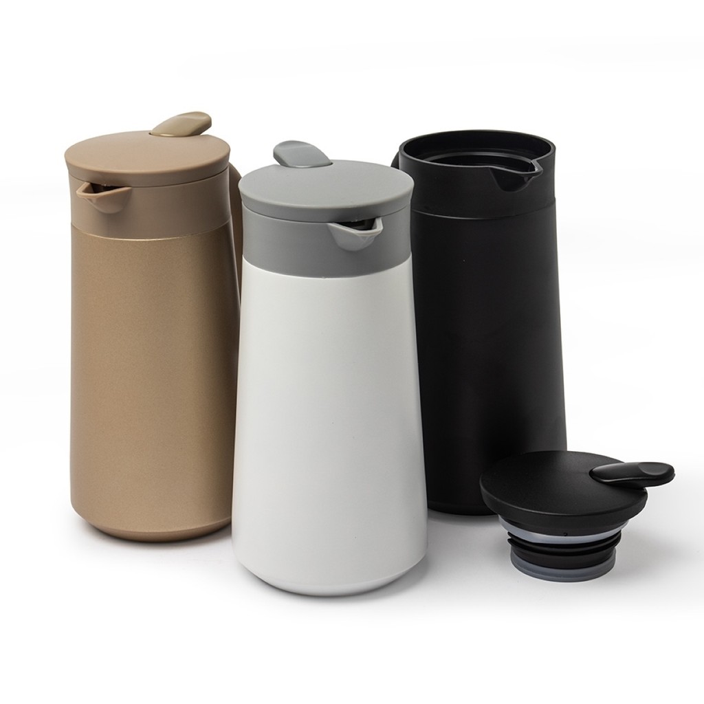 Garrafa Térmica de 800ml Aço Inox 304 Parede Dupla Café Chá Leite Escritório em Oferta na Shopee