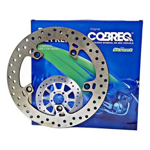 DISCO DE FREIO DIANTEIRO COBREQ 0025-DIS PARA HONDA CB250F TWISTER 2016 EM DIANTE em Oferta na Shopee