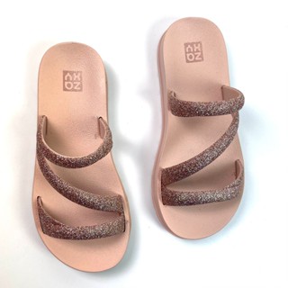 TAMANCO ZAXY GLITTER INFANTIL NUDE CLARO em Oferta na Shopee