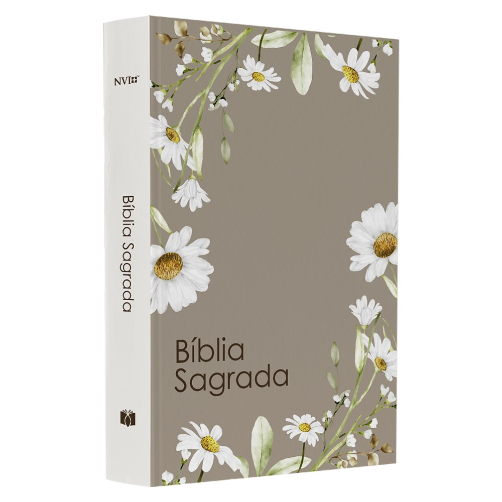 Bíblia Sagrada Flores | NVI | Capa Dura em Oferta na Shopee