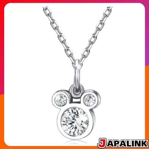 Colar com pingente do Mickey Mouse da California Modern Fashion com joia para mulheres e meninas (pequeno), metal 【Dire