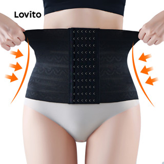 (NEW) Lovito Modelador Casual de Pele Estiramento em 4 Direções Controle de barriga LNE113119 em Oferta na Shopee