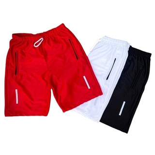 Kit 3 Bermudas  Masculinas Com Bolsos Elastico Bermuda para Treino Masculina