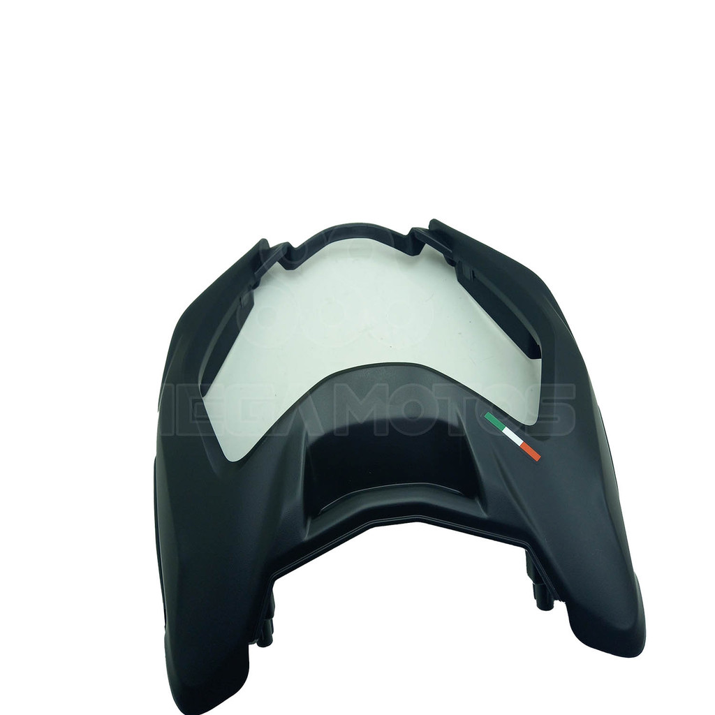 CARENAGEM DE PLASTICO FRONTAL DO FAROL PRETO COM ADESIVO DAFRA APACHE 200 ABS