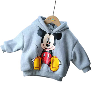 Blusa Moletom Infantil - Mickey Hoodies Unissex-Inverno-Outono - Casacos C\ Capuz bebê. P a 5 anos em Oferta na Shopee