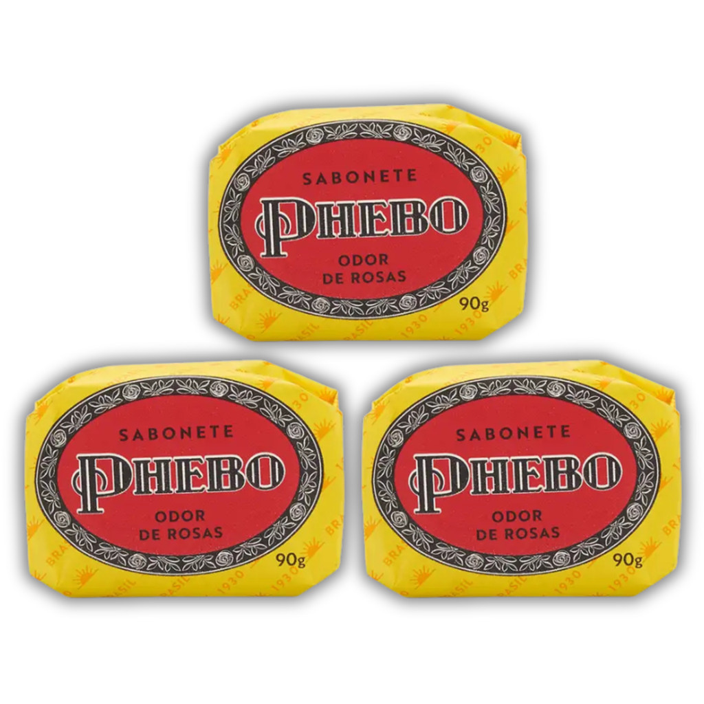 Kit Sabonete Phebo Odor de Rosas em Barra 90g – Granado