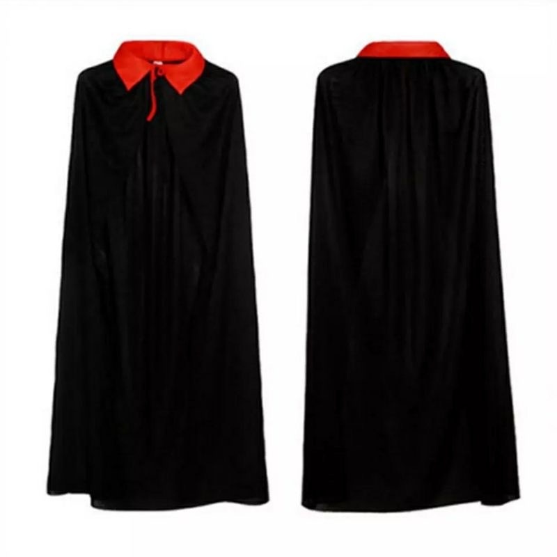 Capa Fantasia Vampiro Zorro Drácula Halloween Adulto e Infantil - Diversos Modelos
