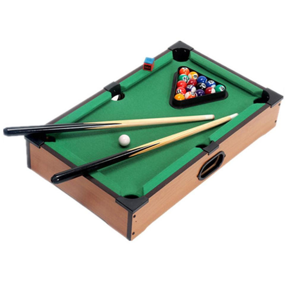 Mini Mesa De Bilhar Sinuca infantil com  taco bilhar  Snooker Portátil Jogo Brinquedo