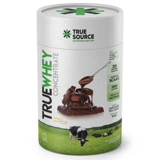 True Whey Concentrado Sem Lactose 70% Cacau 900g True Source em Oferta na Shopee