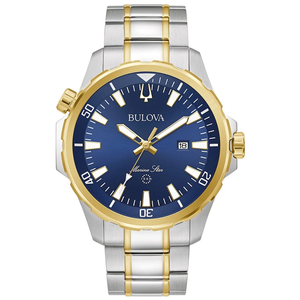 Relógio Bulova Marine Star Masculino Azul 98B384N