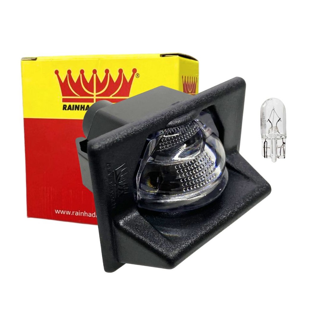 Lanterna Luz Placa Fiat Uno 1984 a 2002 Com Lâmpada Com Soquete Lanterna Traseira Luz Placa