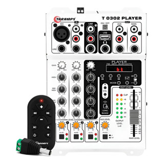 Mesa De Som Automotivo Taramps T0302 Player Bluetooth Usb em Oferta na Shopee