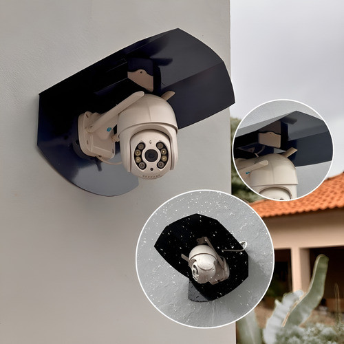 Protetor De Camera Segurança Residencial Proteção Universal Preto em Oferta na Shopee
