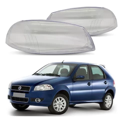 Par 2 Lente Do Farol Fiat Palio Rstiii 1.0 1.4 2007 A 2009