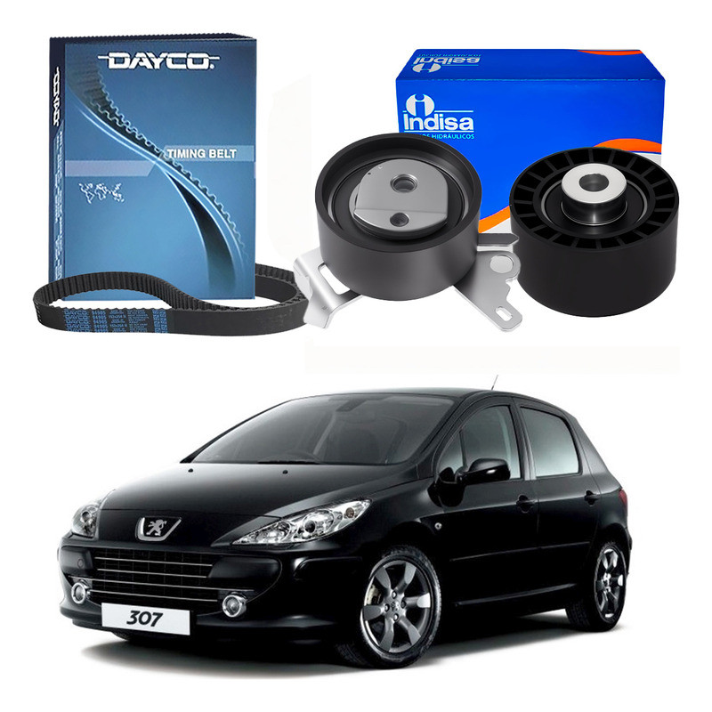 Kit Correia Dentada Tensor Peugeot 307 2.0 2007 A 2012