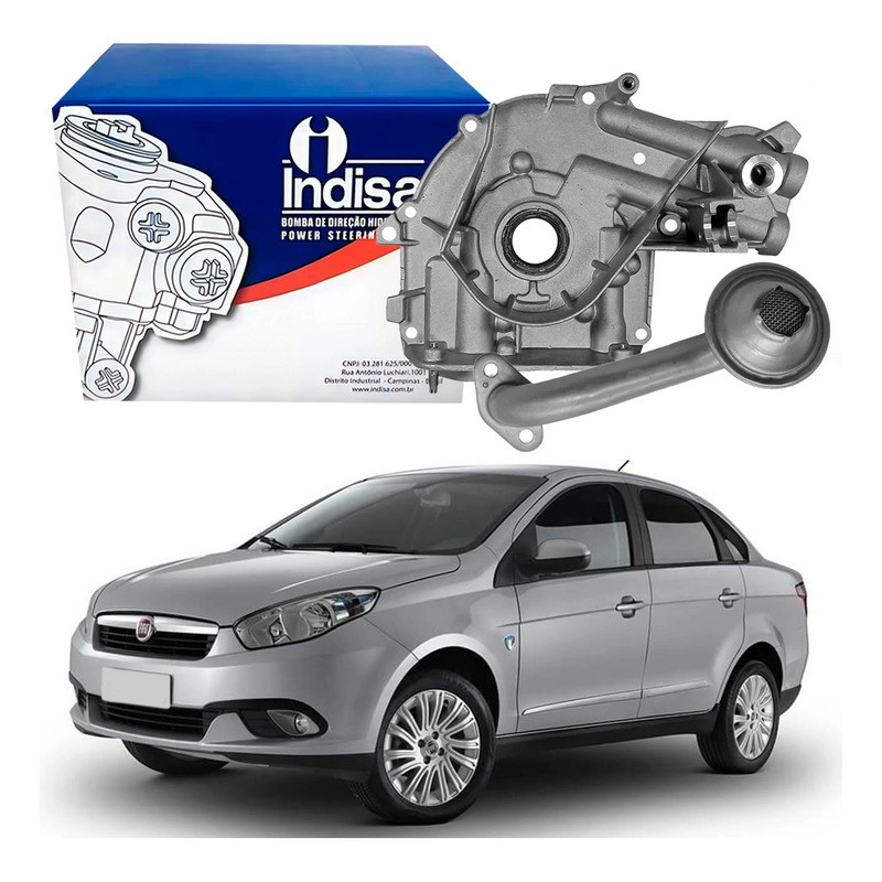Bomba Oleo Motor Indisa Fiat Grand Siena 1.4 Evo 2012 A 2016