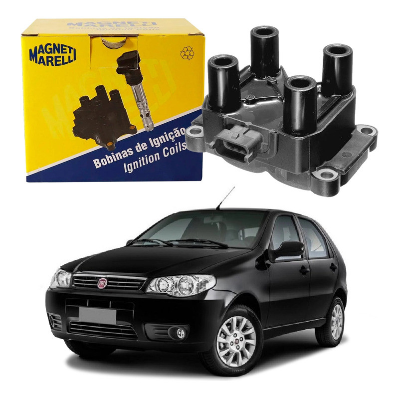 Bobina De Ignição Marelli Palio 1.0 8v Fire 2008 A 2012 em Oferta na Shopee