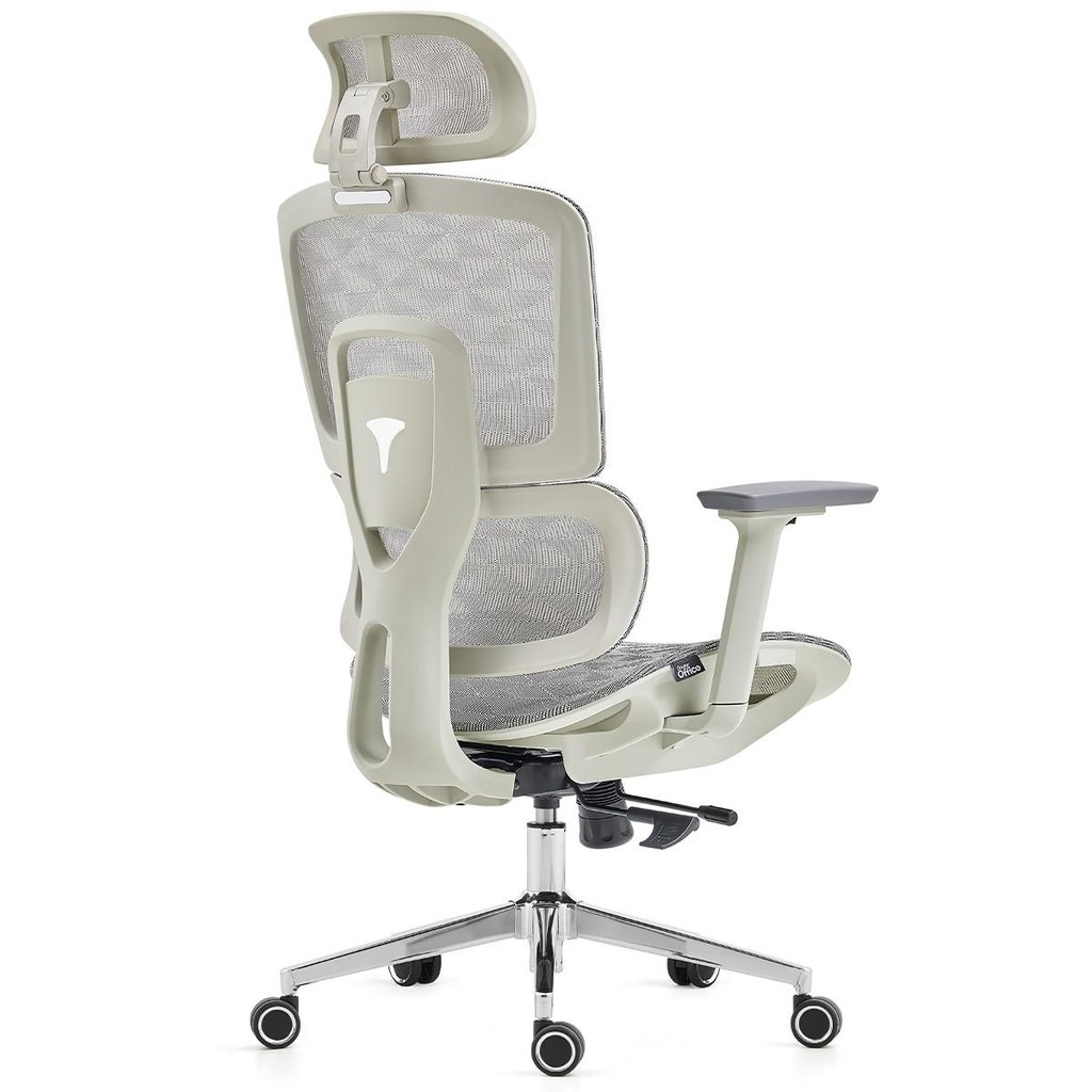 Cadeira de Escritório Dr. Office Business Pro, Cinza, Mesh, 3D, Altura Ajustável, DR-CH-BPR3DGH em Oferta na Shopee