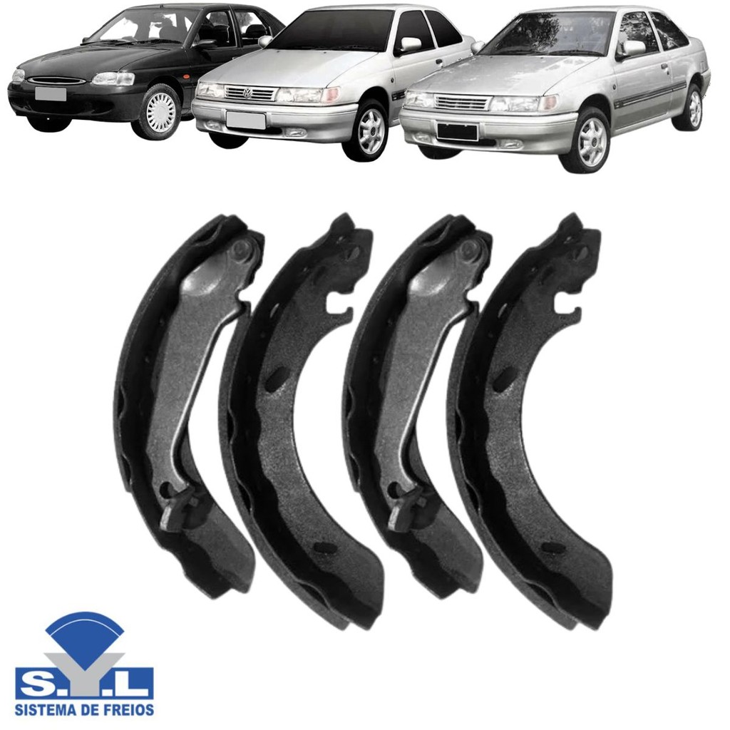 Sapata De Freio Traseira Escort 1993 A 1996 / Verona 1993 A 1996 / Logus 1993 A 1996 - 203107
