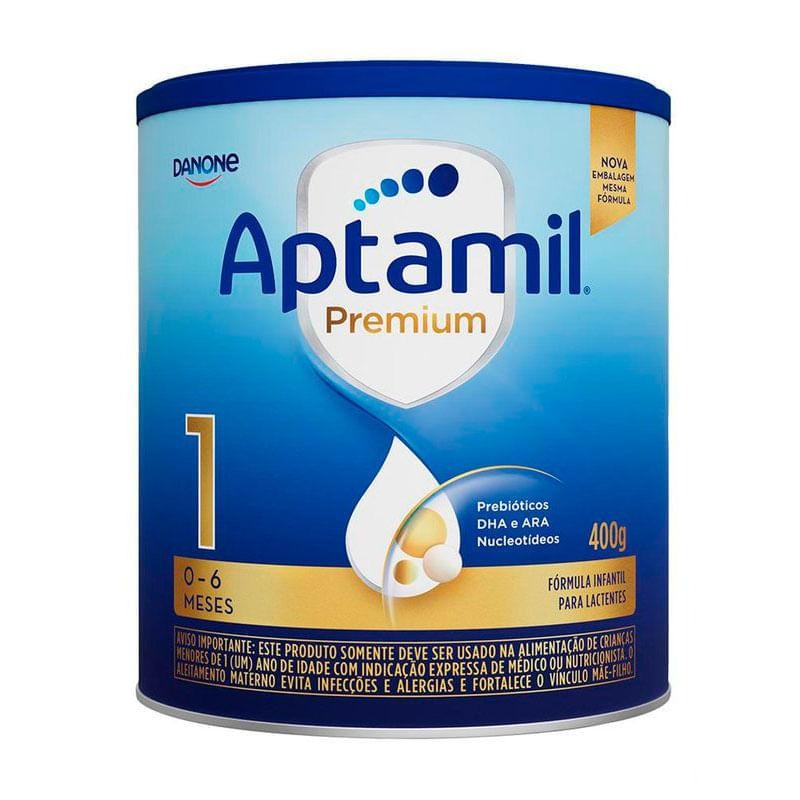 Fórmula Infantil Aptamil Premium 1 400g em Oferta na Shopee